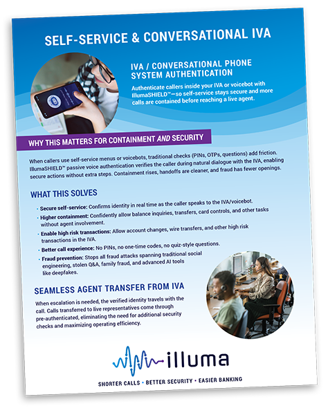 Self-Service & Conversational IVA | Illuma
